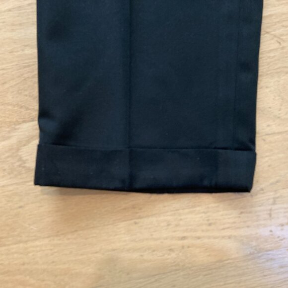 Perry Ellis Portfolio Men's Dress Pants, Black, 32x30, Polyester - Picture 6 of 8